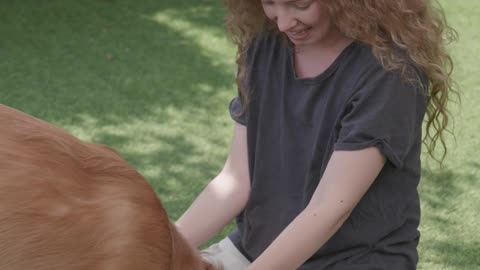 woman-bonding-with-pet-dog