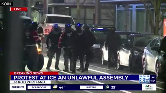 Inauguration Day in Portland- Tear gas, arrests, demonstrations