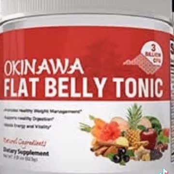 Japanese flat belly Okinawa tonic