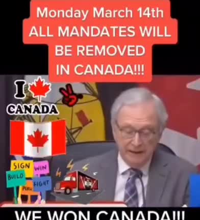 Canada will remove all Covid related mandate in mid March