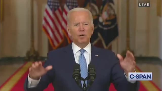 Biden suggests the chaotic withdrawal from Afghanistan was inevitable