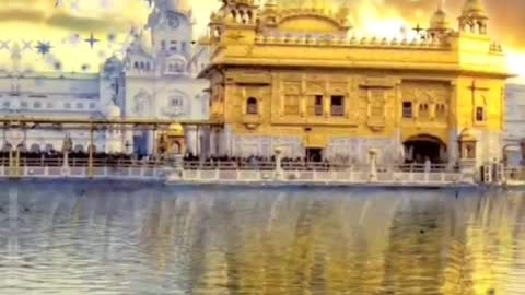 Golden temple amritsar sahibe ji 🙏❤️