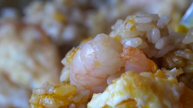 Egg Fried on Rice Korean Street food