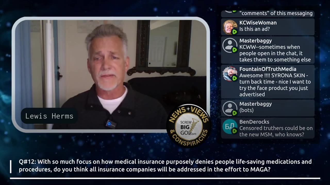 SBG - WE THE PEOPLE WEDNESDAY Lewis Herms answers YOUR questions live! 12-11-24