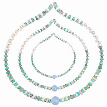 Natural turquoise Princess spiny oyster Tourmaline Rubellite Apyrite Milky Blue Aquamarine