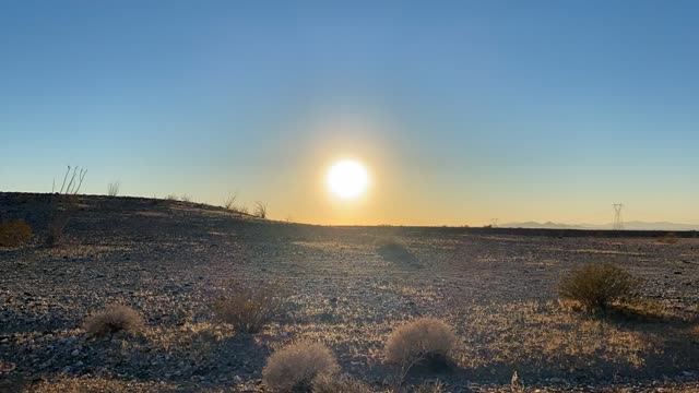 Sunset Ehrenberg Arizona 11/16/2020