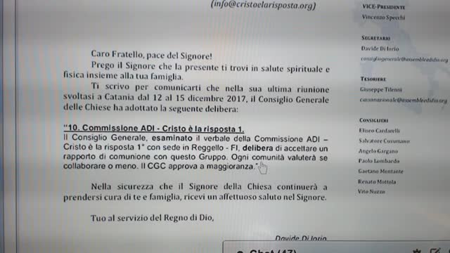 2018.02.25-Eliseo.Bonanno-PATTO MASSONICO ADI E TENDA CRISTO E' LA RISPOSTA