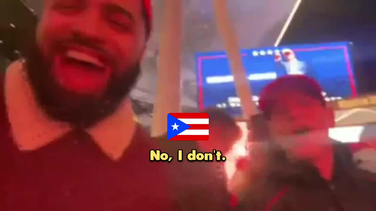 Puerto Ricans at MSG Rally had ZERO problem with Tony Hinchecliffe’s Puerto Rico Joke