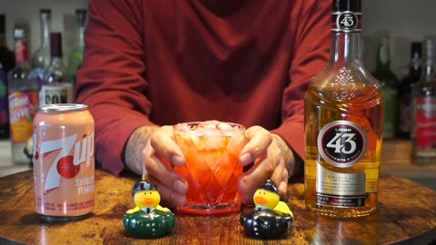 Paul Ploof - Licor 43 & 7-Up Shirley Temple Pomegranate Cherry Soda