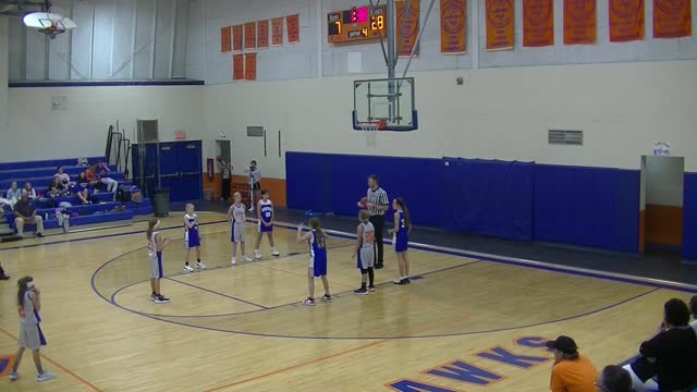 6th Grade Lady Hawks vs Auburn