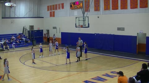 6th Grade Lady Hawks vs Auburn