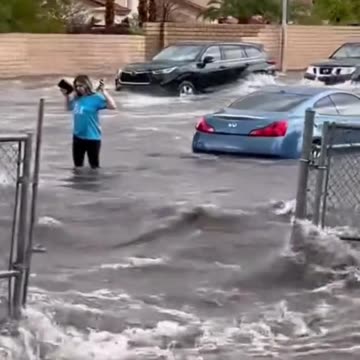 Flash Flooding in Las Vegas - USA