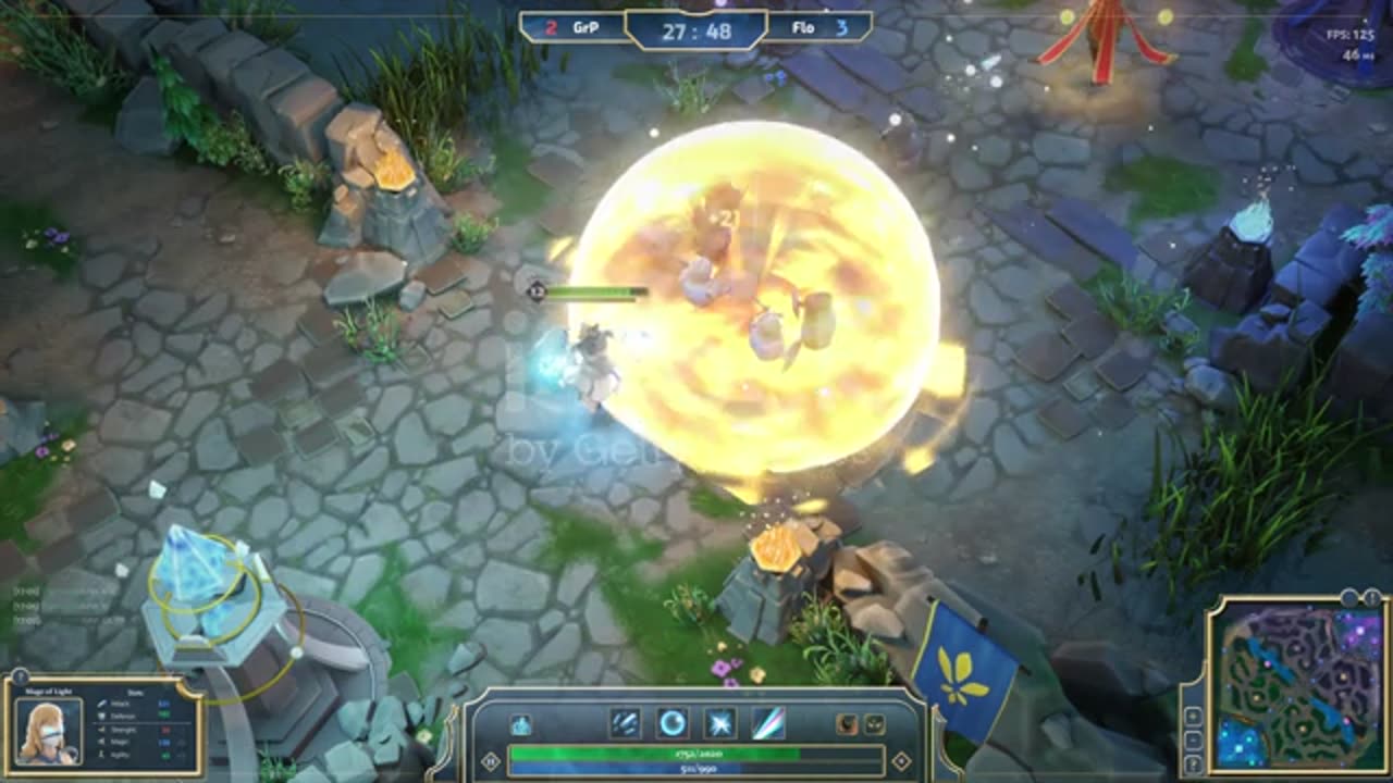 RPG Moba Game play