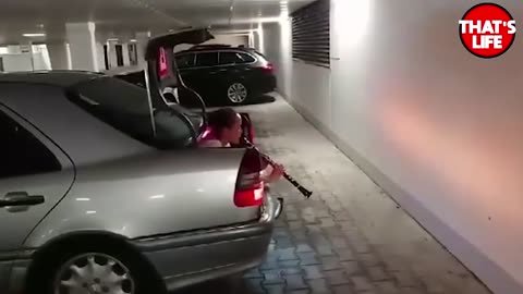 funny parking fails