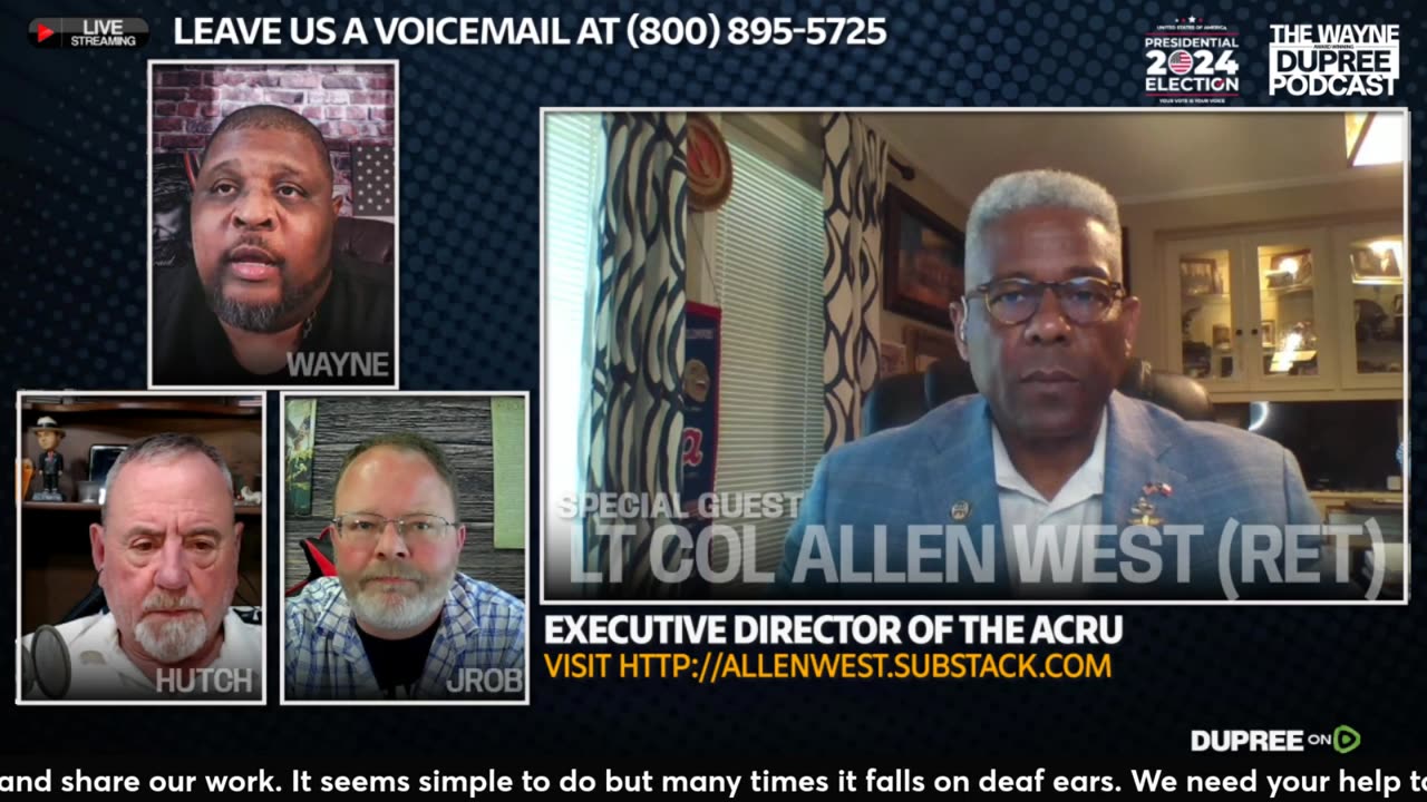 Special Guest: Lt Col (Ret) Allen West