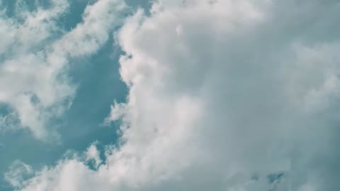 Blue sky and white clouds