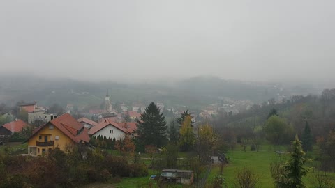 U Zagrebu pada kiša