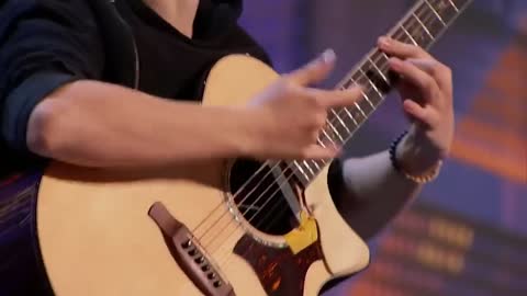 Unbelievable Guitarist SHOCKS Judges on America's Got Talent 2019 - Kids Got Talent