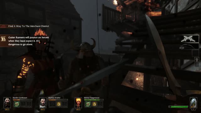 Warhammer : Vermintide "Rat Town"