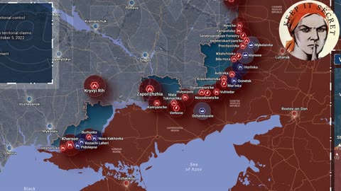 Ukraine War, Rybar Map for September 8th, 2023 Ukraine Attempts Again