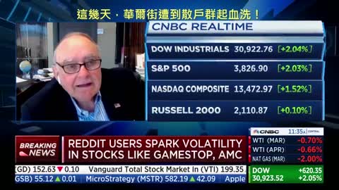 20210128 這幾天，華爾街遭到散戶群起血洗！