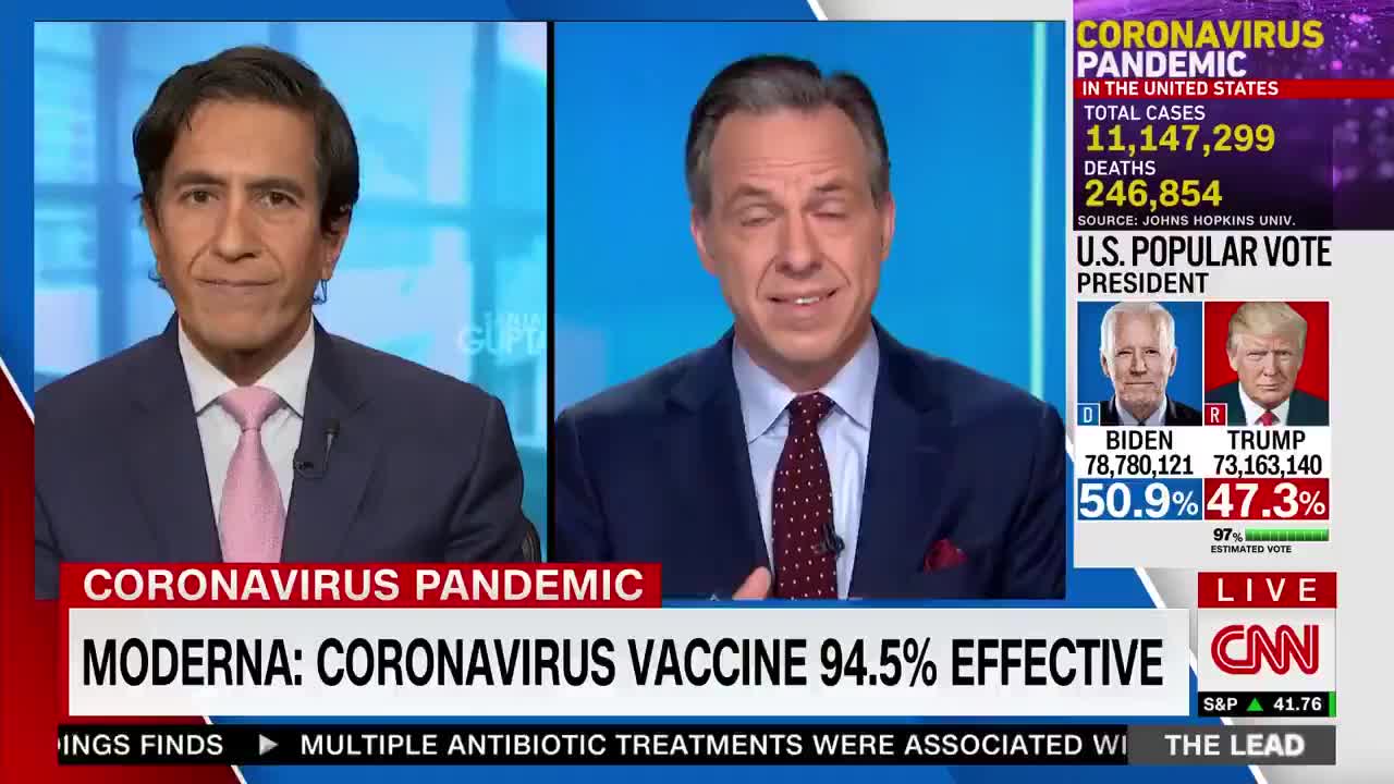 Mark this time. CNN couldn't lie.