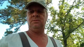 Huck Sawyer raft build 15 gallon barrels part 1