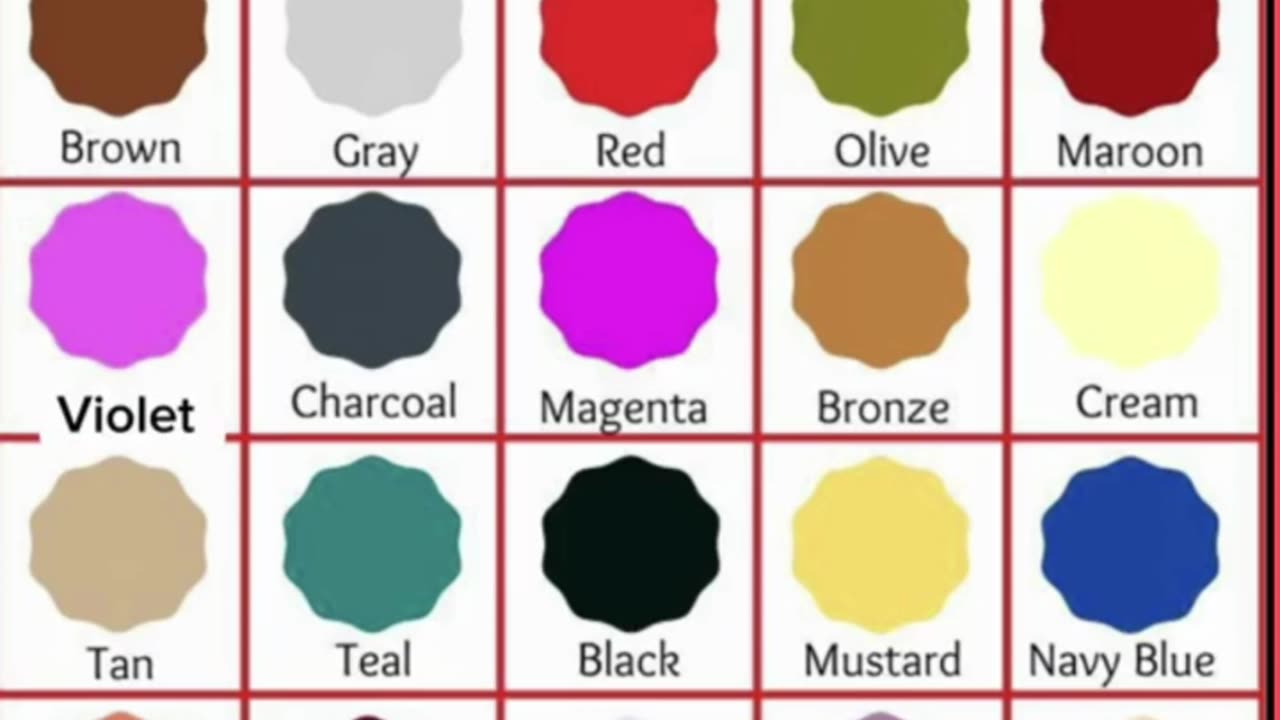 Colors Name