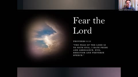 Fear the Lord