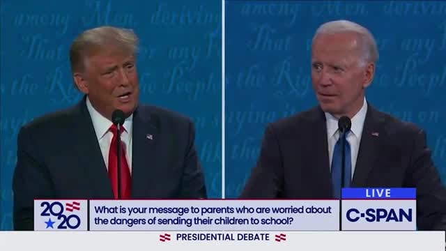 Donald Trump Defeats Joe Biden in 2nd Presidential Debate on COVID Shutdown and Lockdown