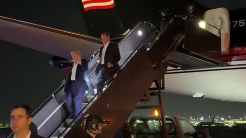 Trump arrives in New Jersey, hours after surviving assassination attempt