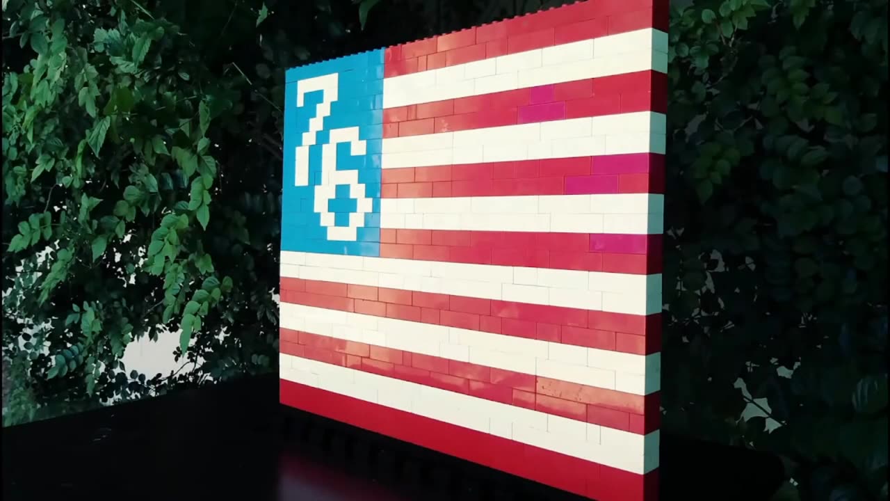 Lego American Flag