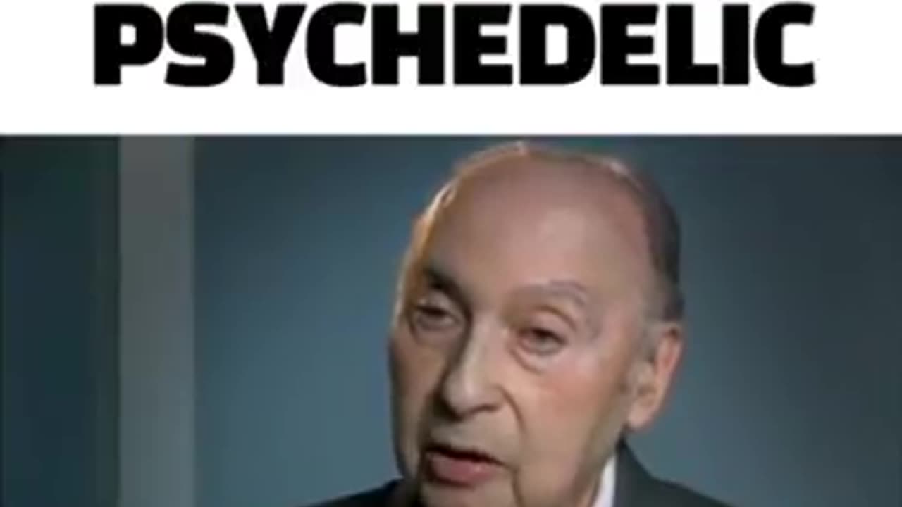 Adrenochrome is a hell of a drug...