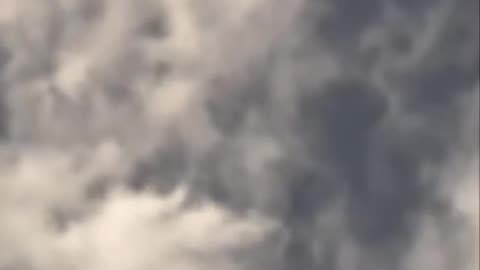 UFO seen during the Eclipse