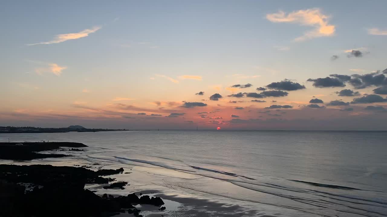 Jeju Aewol sunset.