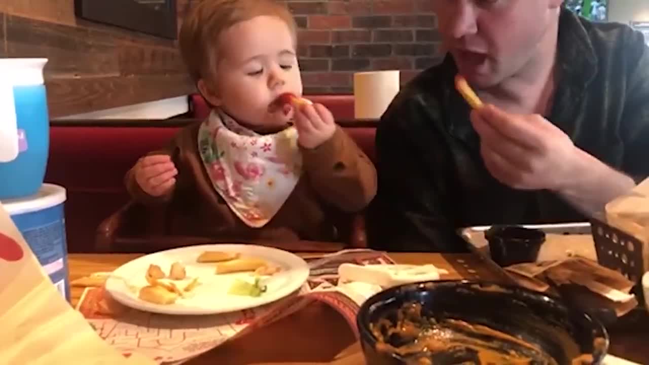 Do You Know Baby Can Eat Everything | TRY NOT TO LAUGH