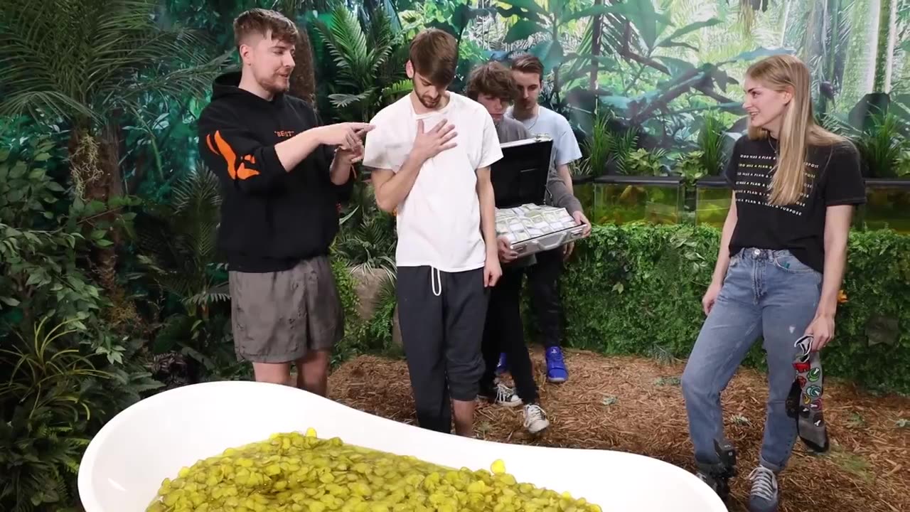 Would You Sit In Snakes For $10,000_