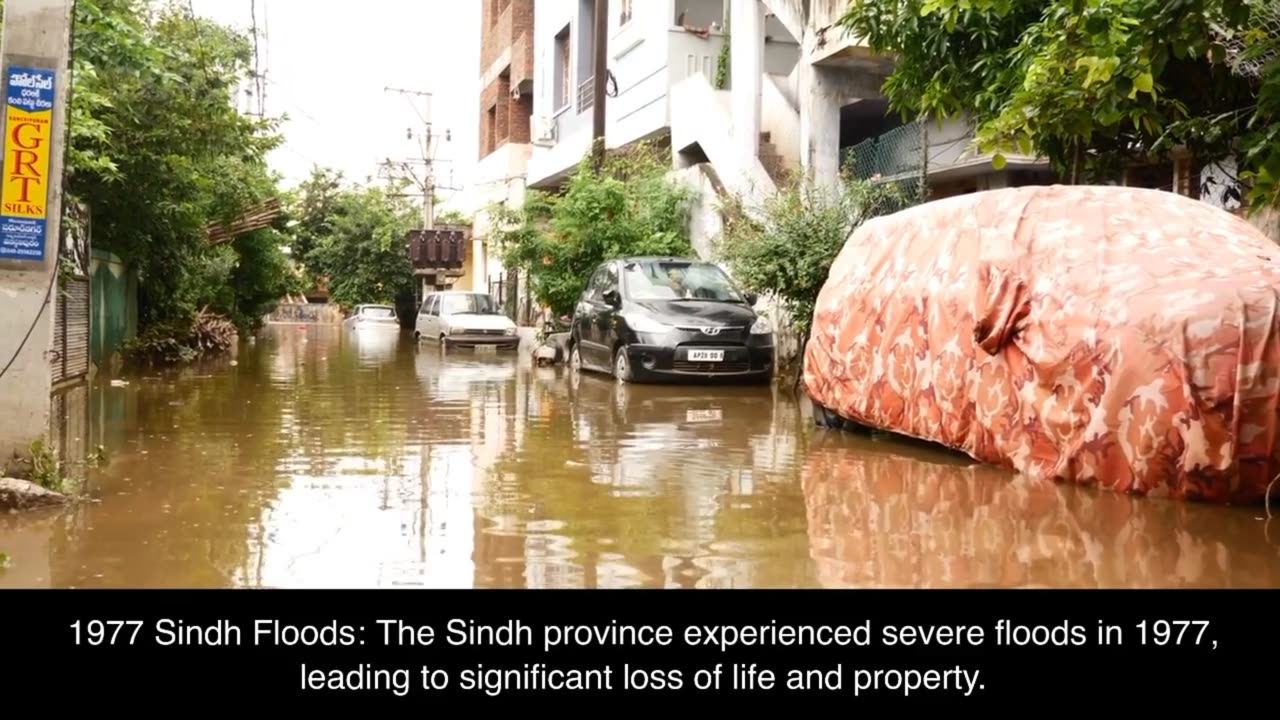 The River Flood in Pakistan