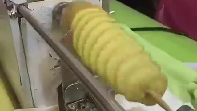 Spiral potato