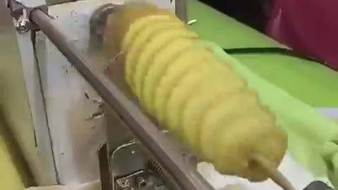 Spiral potato