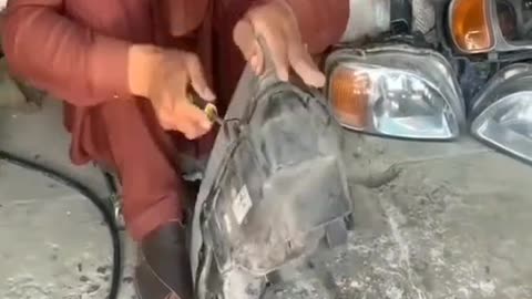 Car light maintenance