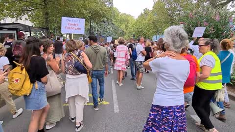 Manifestation Annecy le 04 09 2021