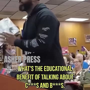 Pastor KICKED OUT of School Board meeting for bashing pornographic, school-approved book