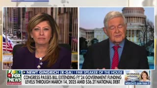 Newt Gingrich-this is an example of Trump really being the de facto President