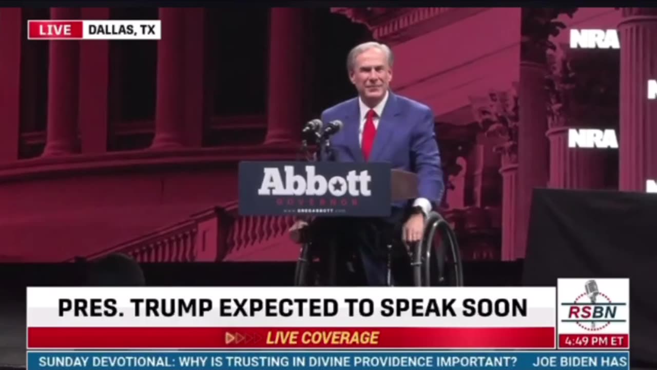 Gov Abbott: "Come and Take It!"