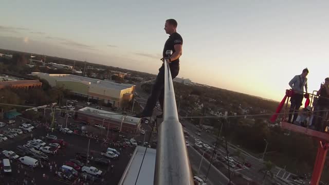 Nik Wallenda - Sarasota Ford Reopening - 2015