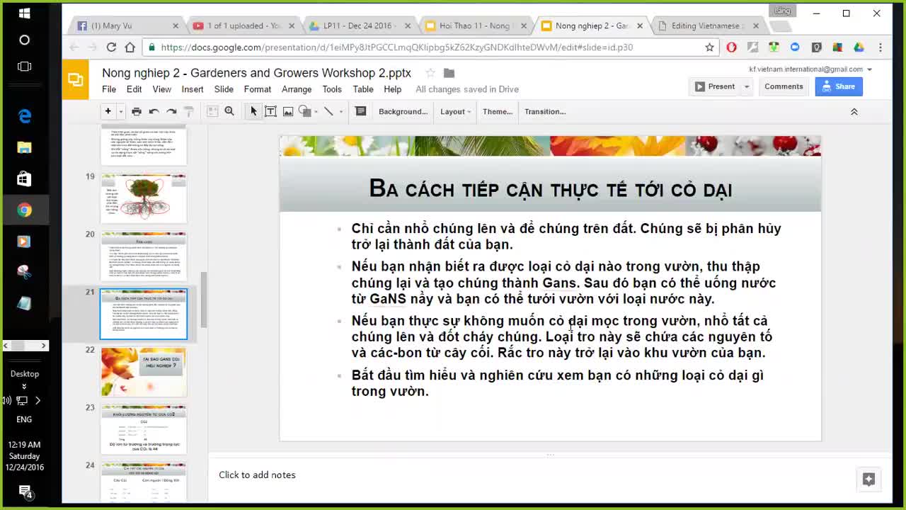 2. Lớp Nông Nghiệp Keshe Plasma Công Cộng 2