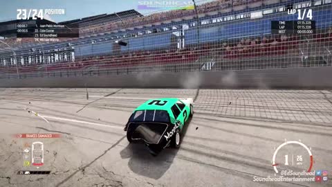 TUMBLING RETURN TO TALLADEGA! | Wreckfest NASCAR Legends