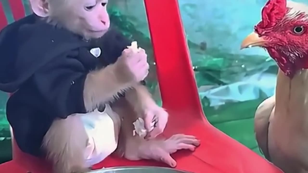 Funny monkey