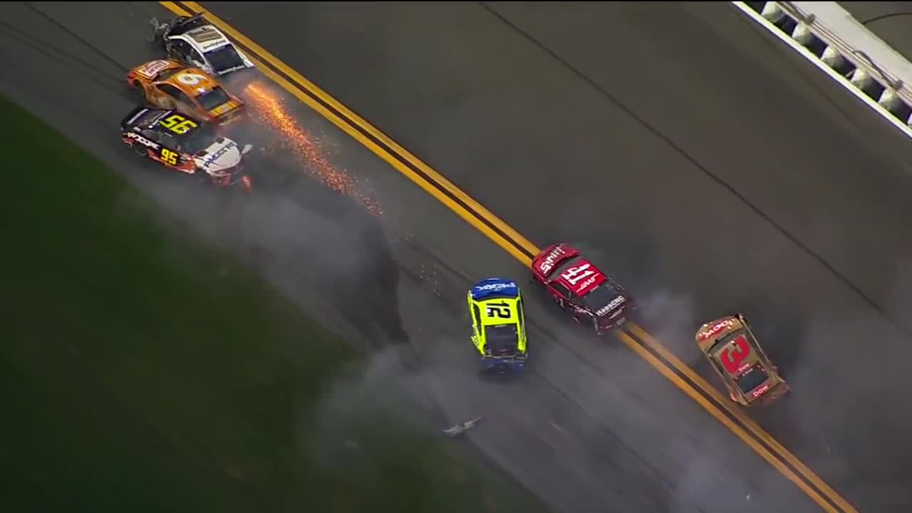 Massive Daytona 500 crash takes out 21 cars in 'The Big One'